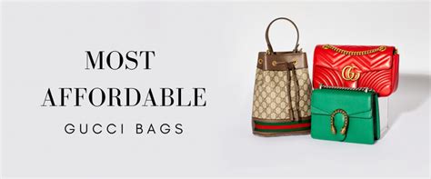 gucci bag prezzo|most affordable gucci bag.